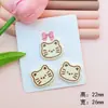 Gatinho Fofo Acrílico DIY Acessórios de Joia Capa de Celular Fivela de Sapato Aplique Flor de Sapato Grampo de Cabelo Acessórios de Cabelo Material Atacado