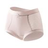 Ropa interior de seda de hielo para mujer 7A, seda de morera antibacteriana, interior de archivo, calzoncillos de cintura alta, transpirables, de secado rápido, sin atascos, pantalones cortos para la cabeza