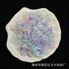 6*12mm Flor de Orquídea Sino Gordo Duas Cores Aurora Cor Galvanizada Acessórios de Joias Artesanais DIY Suprimentos Acessórios Ponto de Venda Atacado