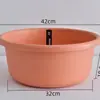 Lavabo Profundo, Cubeta de Plástico para el Hogar, Lavabo para Lavar Verduras, Tamaños Pequeño, Mediano y Grande, Lavapiés, Cubeta Engrosada para Lavar Ropa