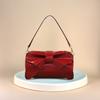 Bolso de axila, Bolso de charol de alta gama, Bolso de moda de alta gama para mujer con lazo, Bolso pequeño versátil, Venta al por mayor y entrega de fábrica
