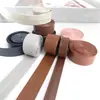 Borda em couro PU, acabamento de borda em couro para roupas, malas, cortinas, estofados, sofás, almofadas decorativas, acabamento de borda enrolada, tira de couro colorida dobrada
