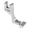 Pie prensatelas de cremallera invisible unilateral para máquina de coser industrial S518L pie prensatelas de cremallera invisible T168 pie prensatelas de cremallera unilateral