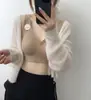 Sutiã sem costura de renda francesa, com um lindo design nas costas, leve e respirável, com efeito push-up, bojos fixos e estilo wrap-around. Novo modelo 3601