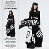 Conjunto de jazz moderno para niñas, top elegante y genial de manga larga, ropa de práctica, disfraz de jazz infantil para modelaje y actuaciones en el escenario