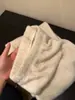 ¡Recomendación Original! Pantalones de Lana Esponjosa de Pierna Ancha para Mujer, Otoño e Invierno, Pantalones de Chándal de Lana Rectos Holgados y Relajados