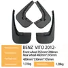 Adecuado para Mercedes-Benz Viano VITO 2012 - Guardabarros de llanta de coche de comercio exterior transfronterizo para entrega