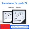 Voltímetro AC 6L 2 250V 300V 450V 500V 80*80mm especificações completas