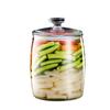 Frasco para encurtidos, Botella de vino, Frasco para pepinillos, Frasco para granos varios, Botella de vidrio, Frasco sellado, Contenedor de arroz, Cubo de arroz, Almacenamiento de granos, A prueba de humedad, A prueba de insectos
