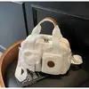 Nova Bolsa Transversal Feminina de Inverno 2026, Bolsa de Ombro de Lona com Múltiplos Bolsos, Bolsa de Ombro Feminina de Grande Capacidade