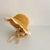 Sombrero infantil Qiu Nan, primavera y verano, estilo coreano, para niña, para viajes al aire libre, de paja con encaje para bebé