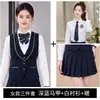 Conjunto de Chaleco Profesional de Otoño para Hombres y Mujeres Restaurante de Hot Pot Ropa de Trabajo Hotel Catering Bar KTV Uniforme de Mesero