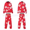 Conjunto Casual de Moletom 3D com Espuma de Kapok D-T de Alta Qualidade, Moletom com Capuz Estilo Americano para Casal, Calça de Moletom, Conjunto Casual Ins
