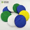 Esponja redonda para encerar de 5 pulgadas con bolsillo para uso en automóvil, esponja de cristal enchufable, directo del fabricante