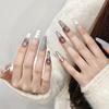 [Toma real original] colección de manicura de uñas postizas hechas a mano, parche de pegamento sólido, parche para uñas postizas