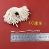 Etiqueta colgante de ropa de grano de alta calidad, cuerda colgante, etiqueta universal, etiqueta de bala universal, cuerda de algodón, hebilla, venta al por mayor
