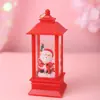 Papai Noel Boneco de Neve Farol Transfronteiriço Novo Produto Fluxo Luz de Sofá Entrada Decorações de Mesa para Casa Brinquedo Tendência Presente