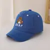 Gorra de Béisbol Estilo Primavera Oso para Niños Sombrero para el Sol al Aire Libre Sombrero de Sol Animal Lindo para Bebé Gorra de Pico de Pato