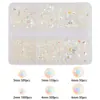 Nuevo producto transfronterizo: Set de pedrería de resina de 6/7 rejillas para fundas de teléfono DIY y decoraciones de uñas, con pedrería tipo gel de base plana