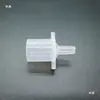 Adaptador para Intubação Traqueal Passante de Plástico PP Conector Metálico para Cânula de Traqueostomia Tubulação de Oxigênio de Alta Pressão Sucção Respiração Anestesia