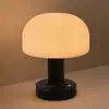 Amazon Transfronterizo Creativa Lámpara de Mesa Redonda de Metal LED Lámpara de Mesa USB Luz Suave Luz Nocturna Decoración de Cabecera para Dormitorio