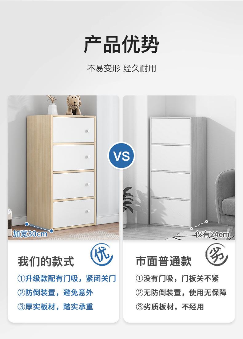复制_家用收纳柜子储物柜防尘书柜带门书架置物架.jpg