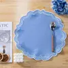 Exclusivamente para Amazon: Manteles Individuales Bordados de Lino Puro, Manteles, Servilletas, Accesorios para Fotos de Pastelerías y Decoraciones de Mesa
