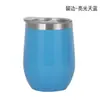 Taza para cáscara de huevo de acero inoxidable 340 taza de barriga grande en stock al por mayor con tapa para el trabajo taza para beber para el trayecto 360ml gran capacidad