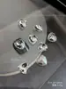 Joyería de Pedrería K9 de Alta Calidad con Parte Trasera Puntiaguda para Uñas, Pedrería Transparente Blanca tipo Caramelo de Roca Deslumbrante, Pedrería Irregular Apilada en Ángulo Recto Largo, Bolas de Pedrería para Uñas al por Mayor