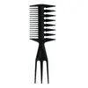 Cross-border Amazon pentes, cabelo masculino, pente de óleo retrô, pente de textura de forma de costas, pente de cabelo, pente de cabelo