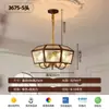 Lámpara de araña estética para sala de estar de la dinastía Song Estilo chino Zen Villa Restaurante Lámpara de araña Nuevo estilo chino Hall Luz principal Lámpara de araña para sala de té