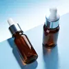 Frasco Conta-gotas Âmbar de 20ml para Óleo Essencial, Frasco Marrom para Óleo Essencial, Frasco Pet com Dosador para Óleo Essencial - Em Estoque do Fabricante