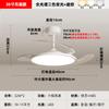 [Wow] Lámpara de Ventilador Invisible 2025 Nueva Lámpara de Ventilador de Techo Habitación Recámara Ventilador Eléctrico Integrado Lámpara Zhongshan