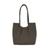 Estilo minimalista coreano y japonés 2026 nuevo bolso de hombro tote de gran capacidad para el trabajo para mujeres jóvenes