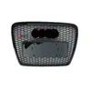 Adequado para Audi A6L modificado RS6 China Net 2005-2011 a6l velho C6 face frontal favo de mel sem grade padrão