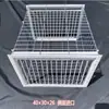 Jaula Trampa Oculta para Palomas, Pájaros y Polluelos; Trampa de Red Automática de Cuatro Lados Engrosada para Palomas y Polluelos