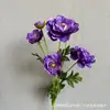 Flores Artificiales para Boda Colección Morada Serie Salón de Bodas Jardín Monet Arco Exterior Muro de Flores Estudio Fotográfico Floral Paisajismo