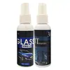 Agente Antivaho para Vidrio, Agente Impermeabilizante para Vidrio de Ventana de Coche, Agente Antivaho Repelente al Agua Tipo Spray, Agente Limpiador y Antivaho para Vidrio de Visión Clara