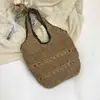 Bolso Tejido Elegante Nuevo Primavera 2026, Bolso de Hombro, Bolso de Playa de Moda, Bolso de Hombro, Bolso de Mano Simple