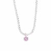 Collar Brillante de Diamante Rosa Gestapa Super Flash Cadena de Clavícula de Alta Calidad 2024 Nuevo Collar de Cadena Explosivo de Nicho