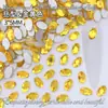 3*5mm Forma de Diamante de Vidro com Fundo Plano Especial para Joias de Nail Art Xiaohongshu Acessórios de Diamante para Nail Art Modelo Quente de Celebridade da Internet Atacado