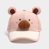 Gorra de Malla Estilo Coreano para Bebé, Nuevo Modelo de Verano, Gorra de Sol Capibara para Niños, Gorra de Béisbol Transpirable para Salidas, Protección Solar