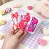 Presilhas de Cabelo Fofas Estilo Coreano para Crianças Cores Doces Brilhantes Formato de Balão de Desenho Animado Presilhas BB para Meninas Presilhas para Franja Rebelde de Bebê