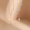 Colar Beidou Sete Estrelas em Prata Esterlina 999 para Mulheres, Design de Nicho de Luxo Leve com Estrelas de Diamante Brilhantes e Pingentes, Corrente Versátil para Clavícula