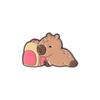 Broche Fofo Estilo Capivara de Desenho Animado Acessórios Produto Novo Transfronteiriço Assunto Matemática Série Biológica Distintivo de Capivara