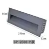 Nuevas Luces LED para Escalones, Luces de Pie, Apliques Empotrados para Pared Exterior, Luces de Esquina para Caminos y Entradas Exteriores, Envío Gratis