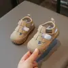 Sandálias Infantis Verão Novo Estilo 2026 Meninos Anticolisão Sapatos para Caminhar Sapatos de Meninas Bebê Crianças Pequenas Sapatos de Bebê