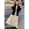 Atuendo de principios de primavera: un Conjunto Completo de 2026 Nuevo Estilo Coreano Elegante y Lujoso Conjunto de Dos Piezas Vestido Traje