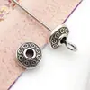Pulseira de Contas Espaçadoras de Liga 24 Peças Pulseira de Contas DIY Contas Antigas Douradas/Prateadas/Verdes 3 Cores Acessórios