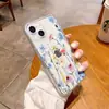 Selección de Productos para Comercio Electrónico Transfronterizo: Funda Azul Elegante de Ratán con Flores para iPhone 18Pm, Funda Suave Ultradelgada con Sensación de Metal Desnudo